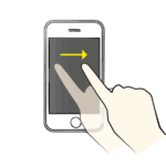 婚活写真をスマホで見る